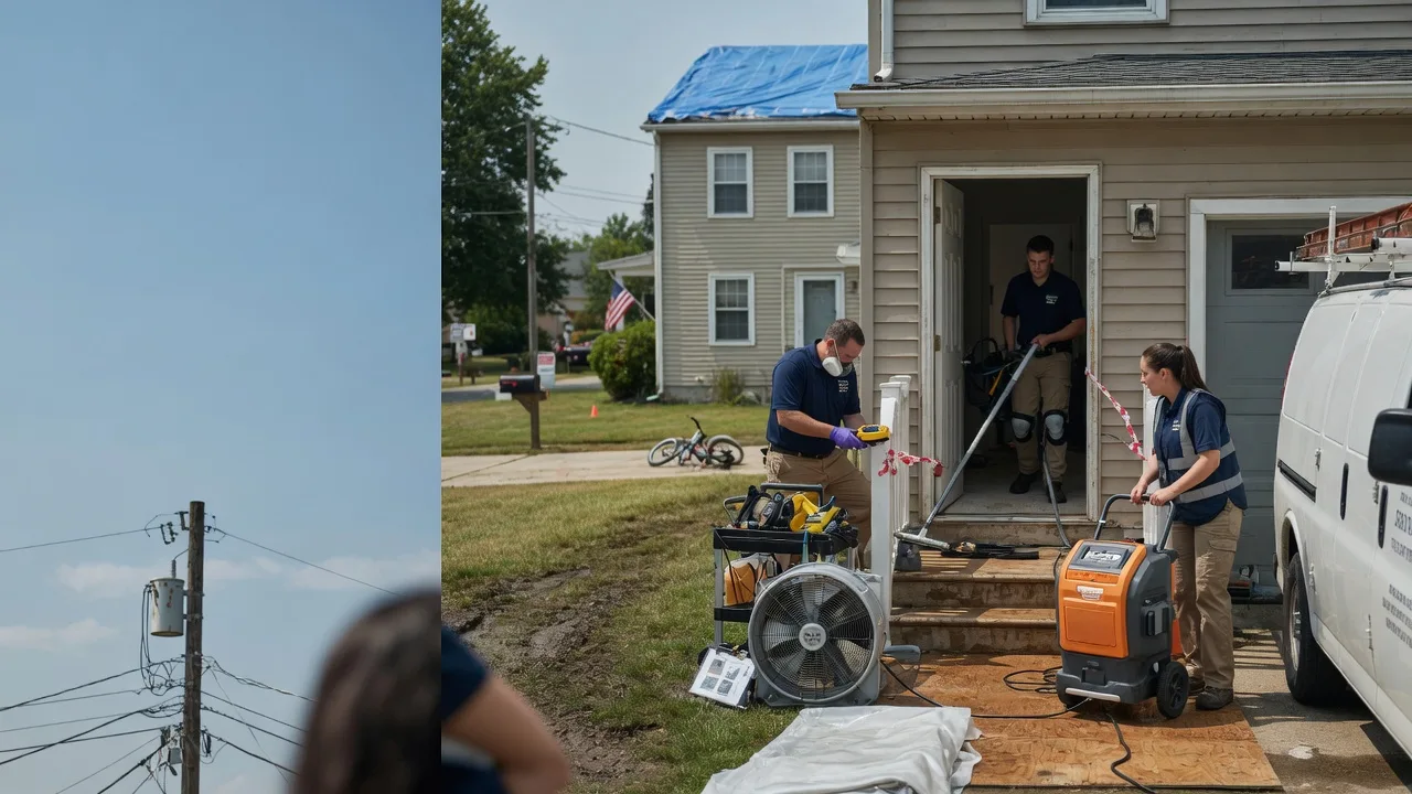 Water Damage Repair in Hepzibah, WV near me